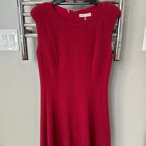 Rebecca Taylor red fit and flare size 6